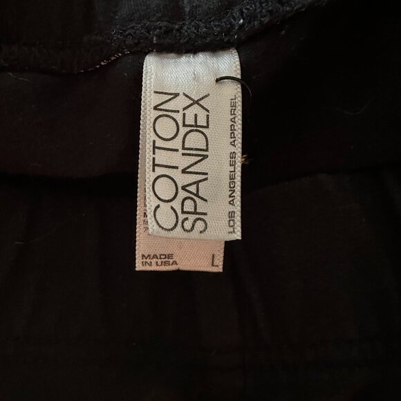 Los Angeles Apparel Cotton Spandex Bike Shorts - Picture 3 of 3